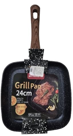 מחבת פסים גריל 24 ס"מ רק באטרקציה