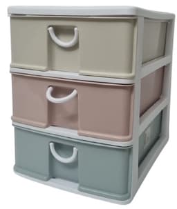 מעמד 3 מגירות 34.5X24X33 ס"מ רק באטרקציה.