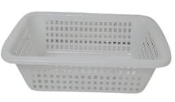 סלסלה פלסטיק לאחסון 26.5X19 גובה 8 ס"מ רק באטרקציה.