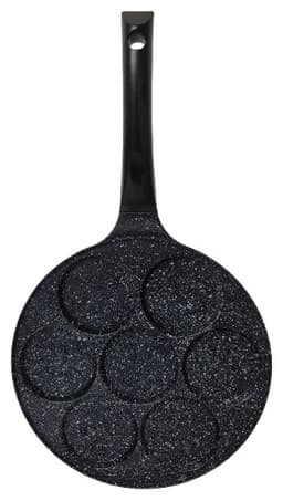 מחבת טפלון 7 שקעים חיוכים - קוטר 26 ס"מ קונים רק באטרקציה מהיבואן לצרכן