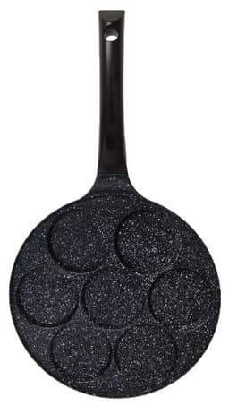 מחבת טפלון 7 שקעים חיוכים - קוטר 26 ס"מ מתאים לאינדוקציה קונים רק באטרקציה מהיבואן לצרכן