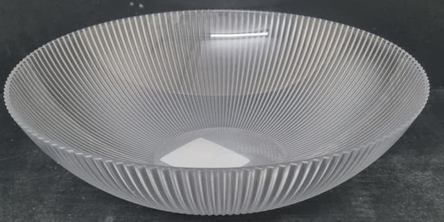 קערת הגשה עגולה אקריליק מעוצבת קוטר 26 ס"מ באתר אטרקציה