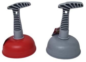 פומפה קטנה עם ידית אחיזה פלסטיק רק באטרקציה.