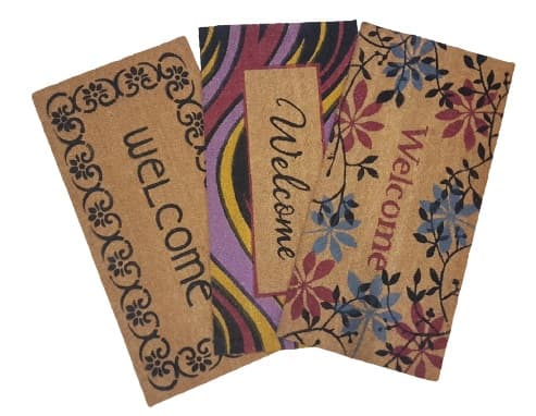 שטיח כניסה לבית במבחר דוגמאות 50X100 קונים רק באטרקציה מהיבואן לצרכן