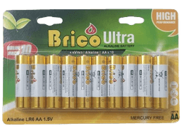 מארז 10 סוללות בריקו