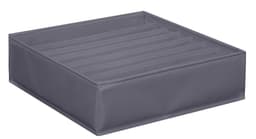 ארגונית בד 8 תאים 33X33X10 ס"מ - לבן / אפור רק באטרקציה.