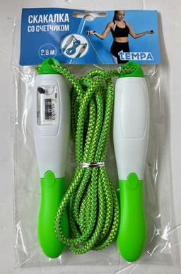 חבל קפיצה עם מונה קפיצות וידית ספוג - במבחר צבעים קונים רק באטרקציה מהיבואן לצרכן