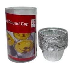 30 תבניות מאפינס אלומיניום קוטר 6 ס''מ קונים רק באטרקציה מהיבואן לצרכן