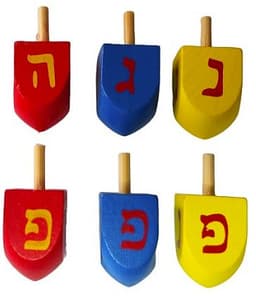 סביבון עץ 6 בשקית צבעוני בינוניאתר אטרקציה אונליין