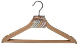 חבילה 3 קולבים פלסטיק דמוי עץ - צבע עץ קונים רק באטרקציה מהיבואן לצרכן