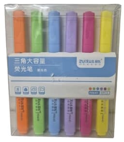 חבילה 6 טושים צבעוניים איכותיים קונים רק באטרקציה מהיבואן לצרכן