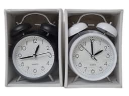 שעון מעורר פעמון שחור / לבן רק באטרקציה