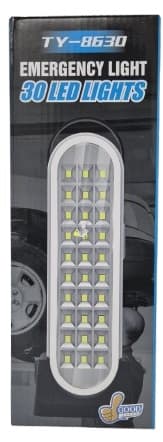 תאורת חירום 30 לדים סולארית / נטענת קונים רק באטרקציה מהיבואן לצרכן