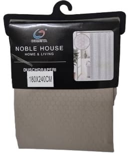 וילון אמבטיה 180X240 דגם כוורת - במבחר צבעים