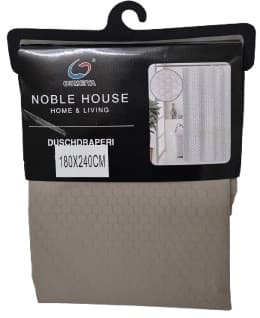 וילון אמבטיה 180X240 דגם כוורת - במבחר צבעים