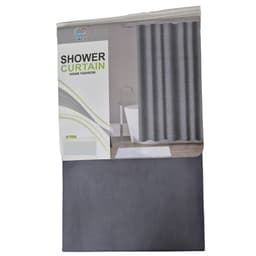 וילון אמבטיה 180X180 דגם חלק - במבחר צבעים באטרקציה