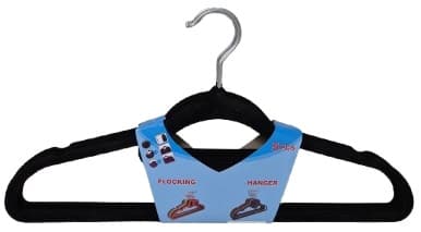 חבילה 5 קולבים בציפוי קטיפה - במבחר צבעים רק באטרקציה