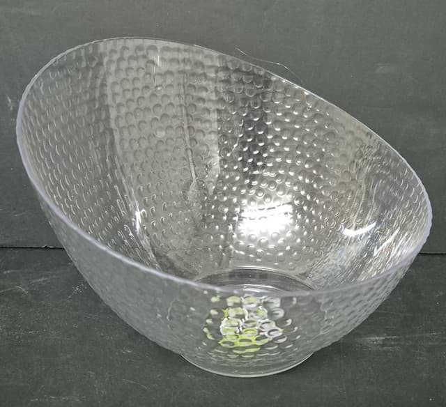 קערה להגשה אקריליק אובלית עמוקה עם 20X16.5 ס"מ קונים רק באטרקציה מהיבואן לצרכן