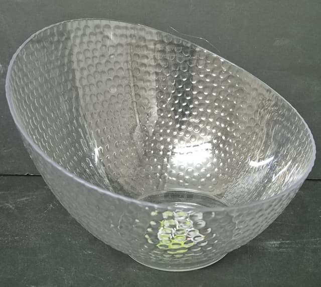 קערה להגשה אקריליק אובלית עמוקה עם 18X13 ס"מ קונים רק באטרקציה מהיבואן לצרכן