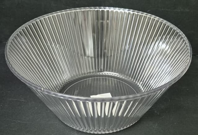 קערה להגשה אקריליק מעוצבת עגולה קוטר 26 ס"מ קונים רק באטרקציה מהיבואן לצרכן