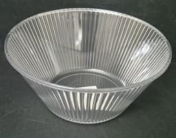 קערה להגשה אקריליק מעוצבת עגולה 18X8 ס"מ קונים רק באטרקציה מהיבואן לצרכן