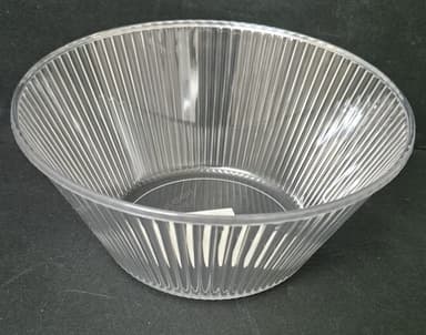קערה להגשה אקריליק מעוצבת עגולה 18X8 ס"מ קונים רק באטרקציה מהיבואן לצרכן