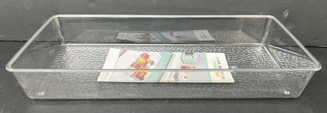 ארגונית אקריליק שקופה לאחסון 35.5X16 ס"מ קונים רק באטרקציה מהיבואן לצרכן