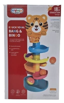 מגדל כדורים לתינוק 5 קומות - נמר רק באטרקציה.