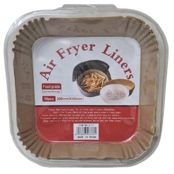 50 תבניות נייר מרובעות לנינג'ה 20X20 ס"מ רק באטרקציה