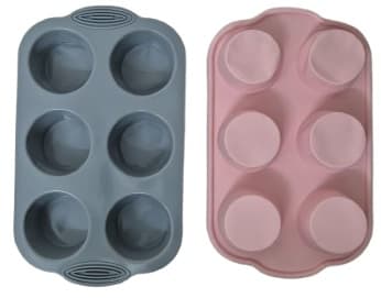 תבנית סיליקון לאפייה 6 שקעים חלק קונים רק באטרקציה מהיבואן לצרכן