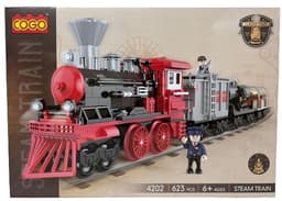 משחק הרכבה COGO רכבת 623 חלקים רק באטרקציה