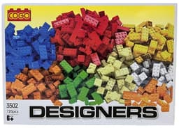 משחק הרכבה COGO אבני בניה 720 חלקים רק באטרקציה