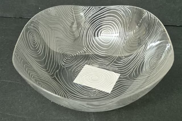 קערה להגשה אקריליק מעוצבת 14.5X5 ס"מ קונים רק באטרקציה מהיבואן לצרכן