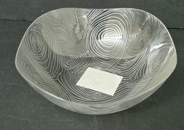 קערה להגשה אקריליק מעוצבת 19.5X5.5 ס"מ קונים רק באטרקציה מהיבואן לצרכן