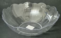 קערה להגשה אקריליק מעוצבת דגם גלי קוטר 18 ס"מ קונים רק באטרקציה מהיבואן לצרכן