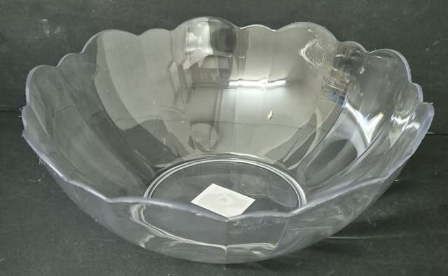 קערה להגשה אקריליק מעוצבת דגם גלי קוטר 26 ס"מ קונים רק באטרקציה מהיבואן לצרכן