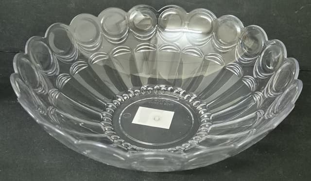 קערה להגשה אקריליק מעוצבת דגם פרח קוטר 26 ס"מ קונים רק באטרקציה מהיבואן לצרכן