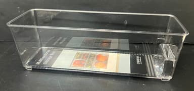 ארגונית אקריליק צרה שקופה לאחסון 31X10 ס"מ קונים רק באטרקציה מהיבואן לצרכן