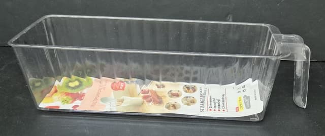 ארגונית צרה עם ידית אקריליק שקופה לאחסון 29X9 ס"מ קונים רק באטרקציה מהיבואן לצרכן