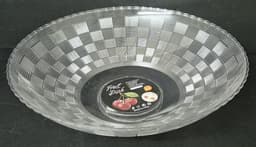 קערה להגשה אקריליק מעוצבת קוטר 26 ס"מ קונים רק באטרקציה מהיבואן לצרכן