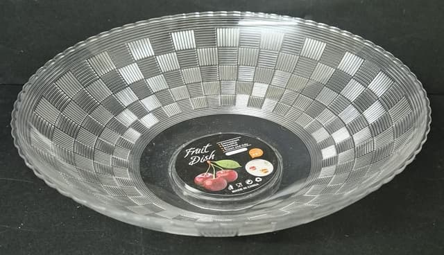 קערה להגשה אקריליק מעוצבת קוטר 26 ס"מ קונים רק באטרקציה מהיבואן לצרכן