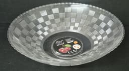 קערה להגשה אקריליק מעוצבת קוטר 23 ס"מ קונים רק באטרקציה מהיבואן לצרכן