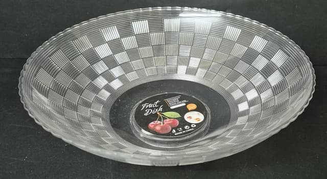 קערה להגשה אקריליק מעוצבת קוטר 23 ס"מ קונים רק באטרקציה מהיבואן לצרכן