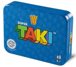 טאקי משחק הקלפים המוכר והאהוב בקופסת מתכת קונים רק באטרקציה