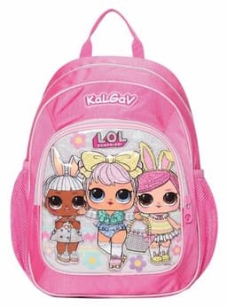 תיק גן- LOL מנוצנץ ורוד קונים בזול רק באטרקציה מהיבואן לצרכן
