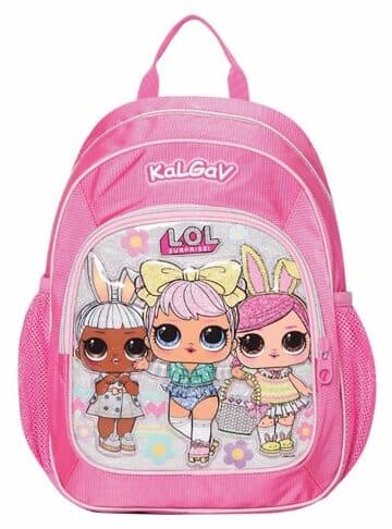 תיק גן- LOL מנוצנץ ורוד קונים בזול רק באטרקציה מהיבואן לצרכן