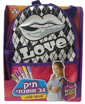 תיק גב אופנתי לצביעה עצמית באטרקציה מהיבואן לצרכן