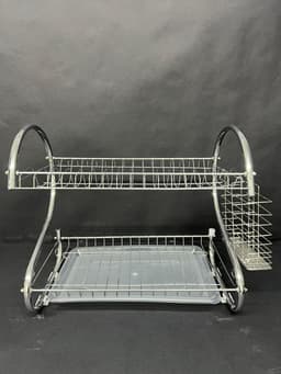 מתקן לייבוש כלים ניקל 2 קומות באטרקציה אונליין מהיבואן לצרכן