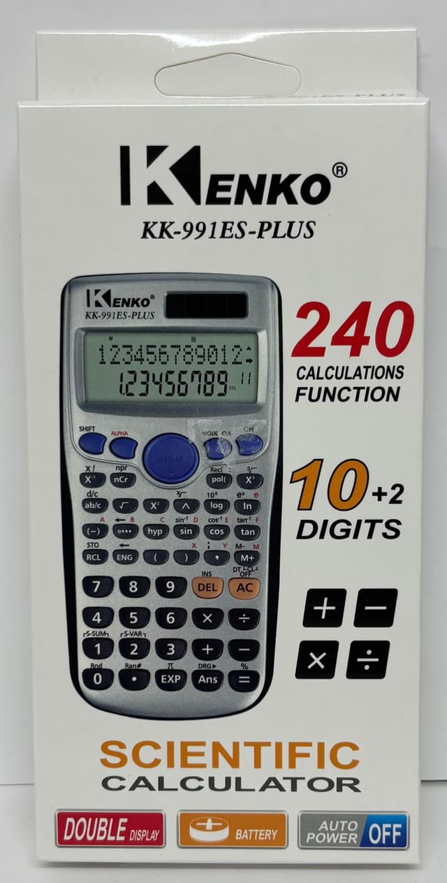 מחשבון מדעי KK-991 קונים רק באטרקציה מהיבואן לצרכן