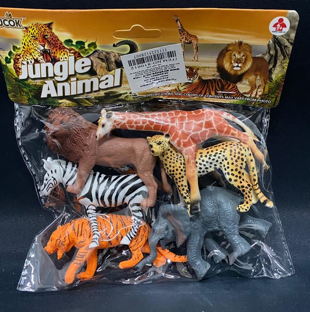 חבילת 6 חיות ספארי קונים רק באטרקציה מהיבואן לצרכן